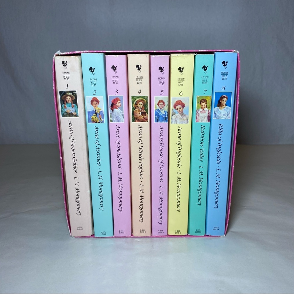 Anne Of Green Gables Complete 8-Book Box Set L.M. Montgomery Paperback Vintage - Picture 2 of 16